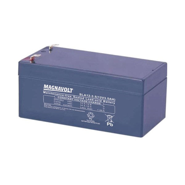 Magnavolt SLA12-3.5 Premium Sealed Lead Acid Battery - 12 Volt