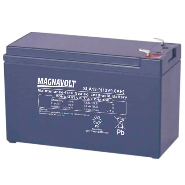 Magnavolt SLA12-9 Premium Sealed Lead Acid Battery - 12 Volt