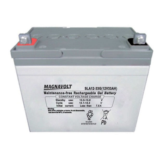 Magnavolt SLA12-33G* Premium Sealed Lead Acid Battery - 12 Volt