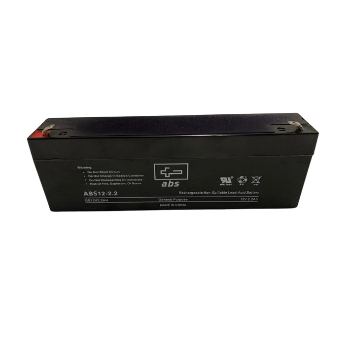 ABS 12V 2.2Ah AGM Sealed Lead Acid Battery