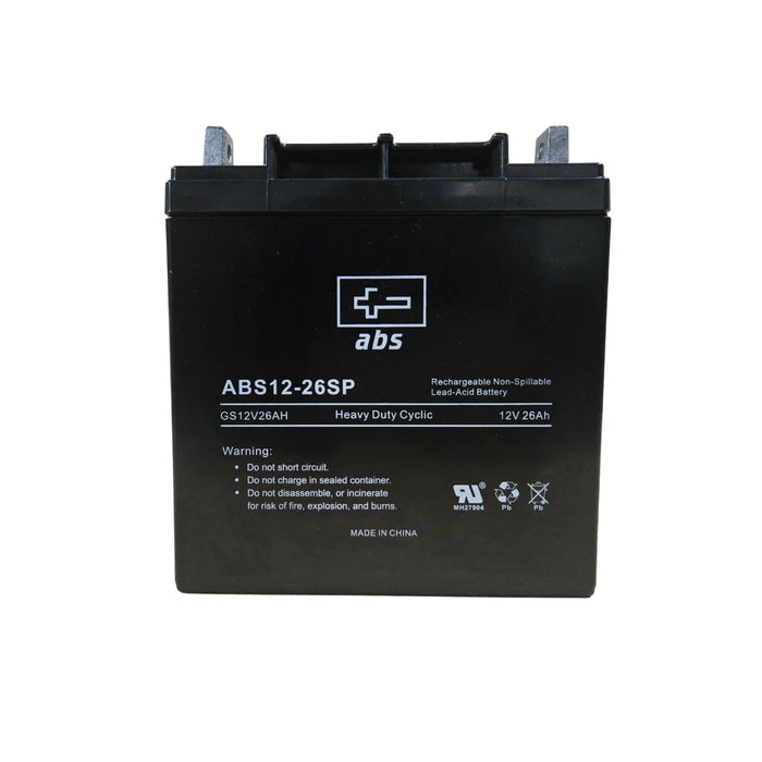 ABS 12V 26Ah AGM SLA Battery - ABS12-26SP