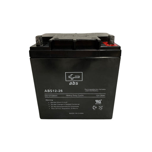 ABS 12V 26Ah AGM Sealed Lead Acid Battery