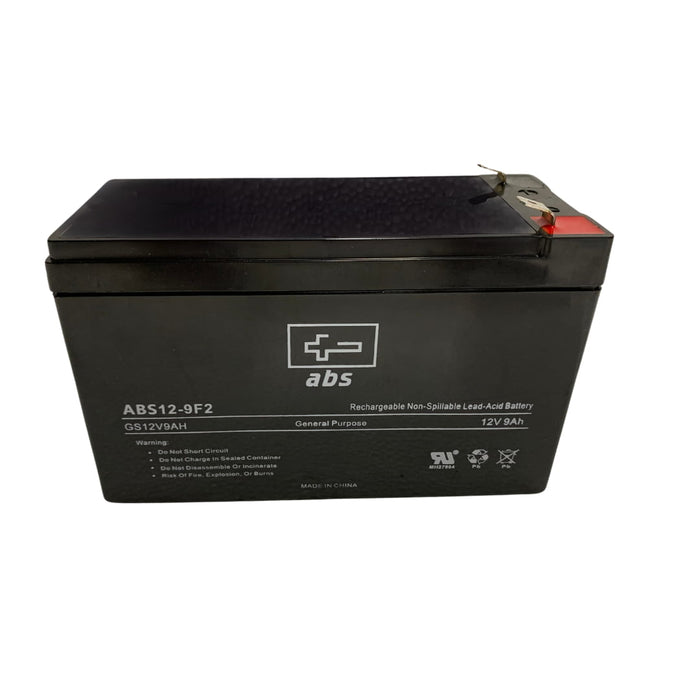 ABS 12V 9Ah AGM SLA Battery - ABS12-9F2