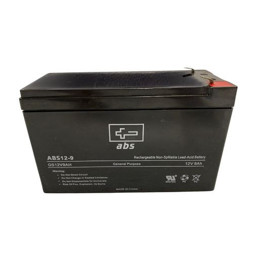 ABS 12V 9Ah AGM Sealed Lead Acid Battery