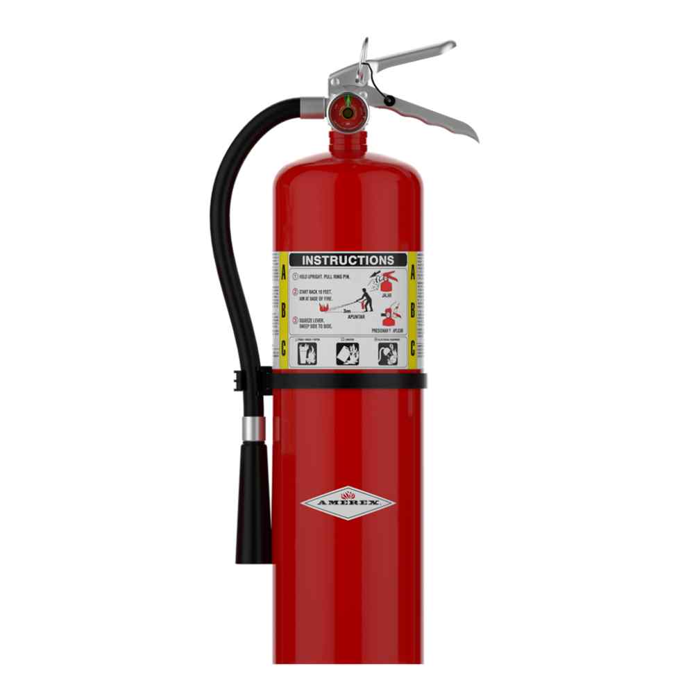 Amerex 10 lb. Multi-Purpose ABC Fire Extinguisher - B456 — Safety