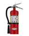 Amerex 5 lb Multi-Purpose ABC Fire Extinguisher with Wall Hanger - B500X Front View