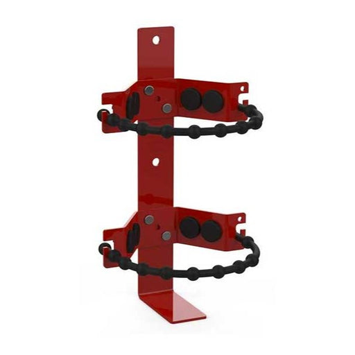 Amerex 860 Small Cylinder Rubber Strap Fire Extinguisher Bracket Side Angle