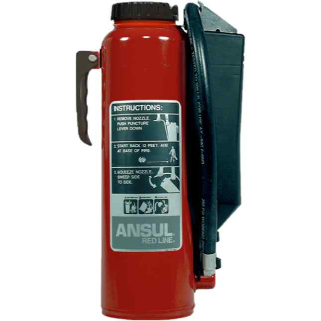 Fire 30 Ansul Redline 30 LB Cartridge Operated ABC (Foray) Fire Extinguisher ...