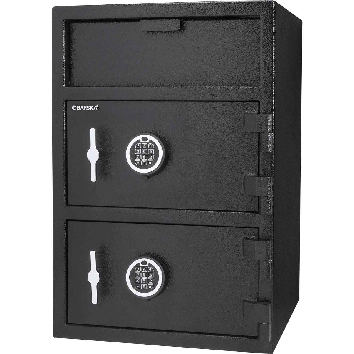 Barska 1.6/2 Cu. Ft. Dual Compartment Keypad Depository Safe AX13312 ...