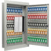 Barska 100 Capacity Adjustable In-Wall Key Lock Box in Grey