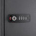 Barska 100 Capacity Adjustable Key Cabinet Combination Lock in Black
