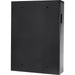 Barska 100 Capacity Fixed Position Key Cabinet Digital Keypad Wall Safe in Black Body Back Profile