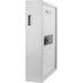 Barska 100 Capacity Fixed Position Key Cabinet Digital Keypad Wall Safe in White Body Side Profile Left