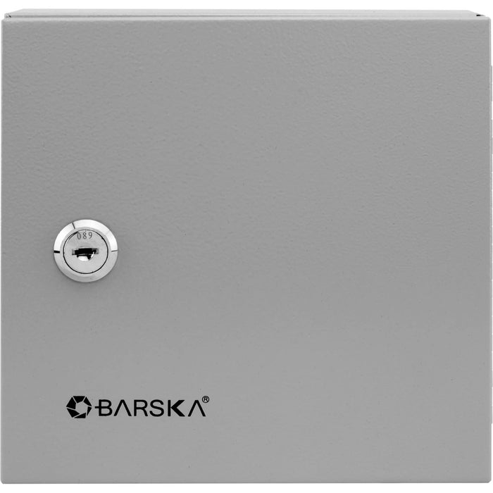 Barska 10 Position Key Cabinet with Key Lock, White Tags Body