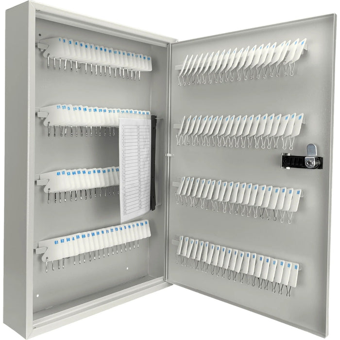 Barska 160 Capacity Fixed Position Key Cabinet with Combination Lock White Tag
