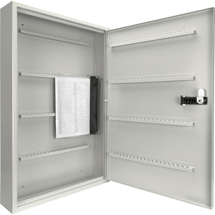 Barska 160 Capacity Fixed Position Key Cabinet with Combination Lock White Tag Body Inner Profile