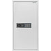Barska 180 Capacity Adjustable Key Cabinet Digital Keypad Wall Safe in White Body