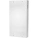 Barska 180 Capacity Adjustable Key Cabinet Digital Keypad Wall Safe in White Body Back Profile