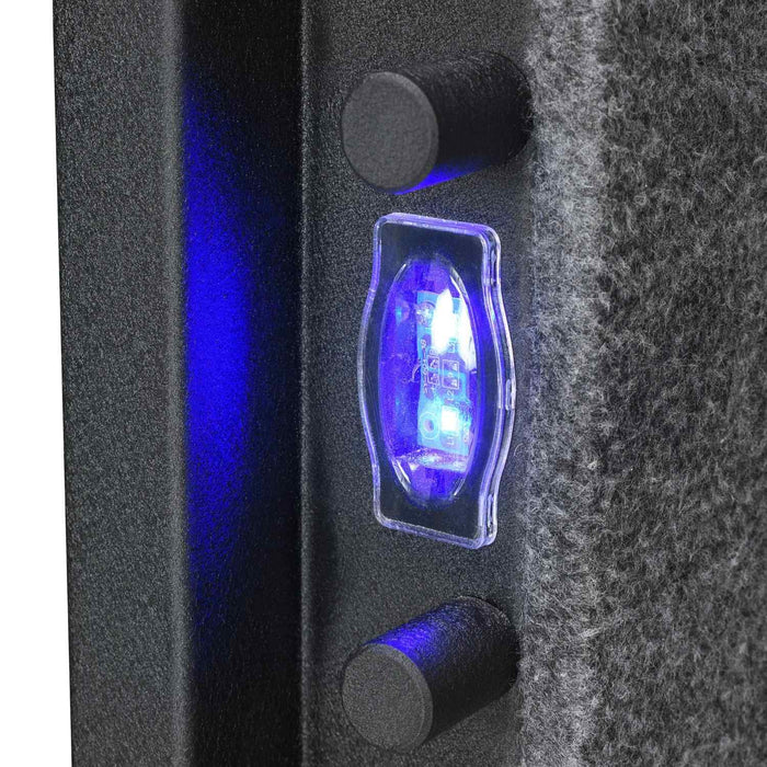 Barska 2.02 Cubic Feet Biometric Keypad Fire Resistant Safe Body Inner Led Lights