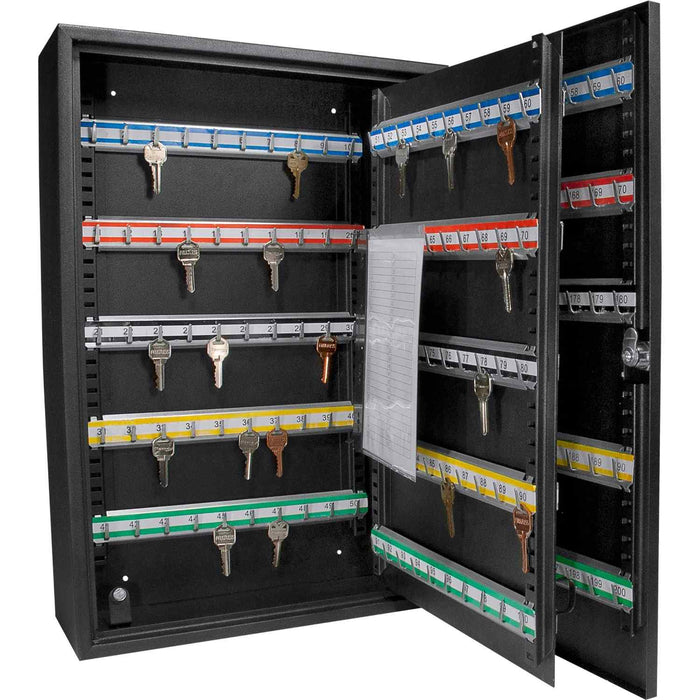Barska 200 Capacity Adjustable Key Cabinet with Key Lock