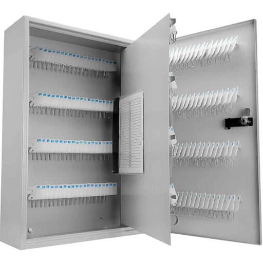 Barska 240 Capacity Fixed Position Key Cabinet w/ Combination Lock, White Tags