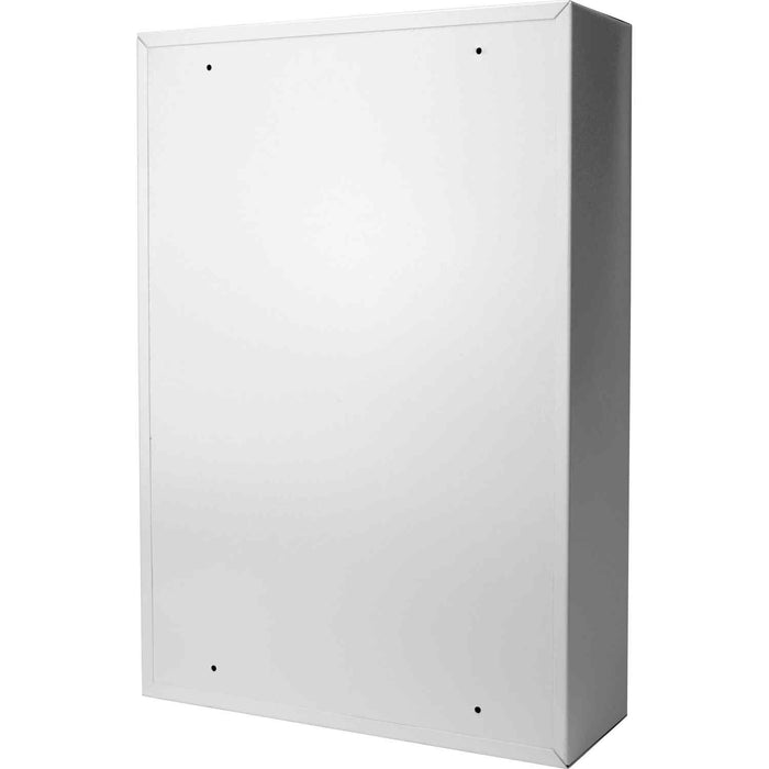 Barska 240 Capacity Fixed Position Key Cabinet w/ Key Lock, White Tags Body Back Profile w/ Pre-Drilled Mounting Holes