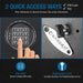 Barska 4.33 Cubic Feet Digital Keypad Rifle Safe 2 Quick Access Ways