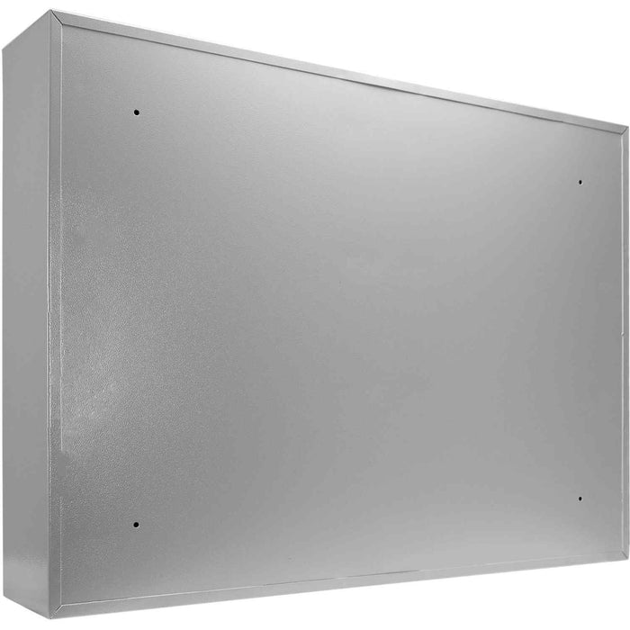 Barska 400 Capacity Adjustable Key Cabinet Digital Keypad Wall Safe Body Back Profile w/ Pre-Drilled Mounting Holes