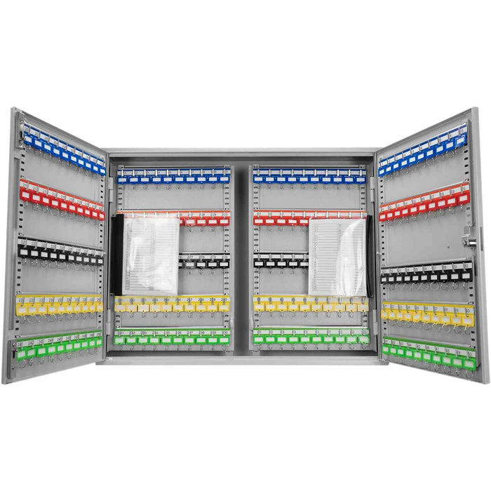 Barska 400 Capacity Adjustable Key Cabinet Digital Keypad Wall Safe Body Inner Profile
