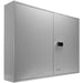 Barska 400 Capacity Adjustable Key Cabinet Digital Keypad Wall Safe Body Side Profile Left