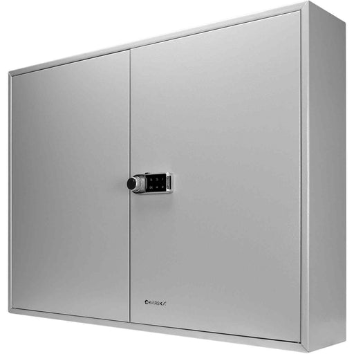 Barska 400 Capacity Adjustable Key Cabinet Digital Keypad Wall Safe Body Side Profile Right