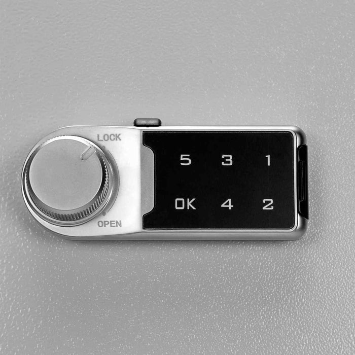 Barska 400 Capacity Adjustable Key Cabinet Digital Keypad Wall Safe Numeric Digital Lock