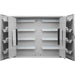 Barska 480 Capacity Fixed Position Key Cabinet with Key Lock, White Tags Body Inner Profile