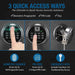 Barska 5.51 Cubic Feet Quick Access Biometric Keypad Rifle Safe 3 Quick Access Ways