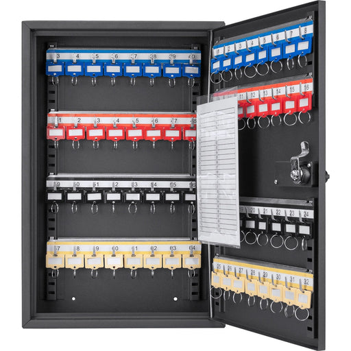 Barska 64 Capacity Adjustable Key Cabinet with Combination Lock