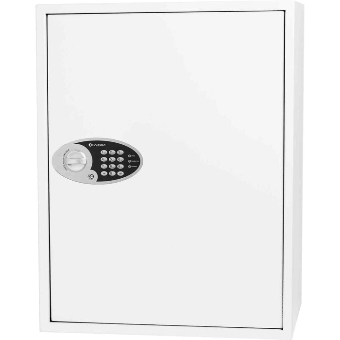 Barska 736 Capacity Adjustable Key Cabinet Digital Keypad Wall Safe Body Front Profile