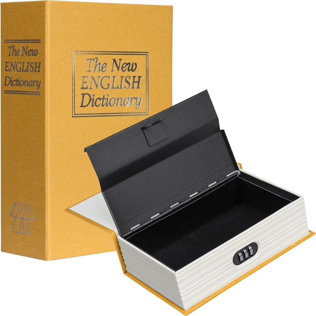 Barska Dictionary Book Lock Box with Combination Lock — Safety Plus Pro