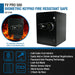 Barska FV Pro 500 Biometric Keypad Fire Resistant Safe - Fire Resistant Safe