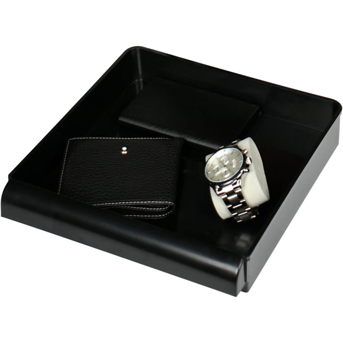 Barska FV Pro 500 Biometric Keypad Fire Resistant Safe - Internal Tray with Wallet and Watch
