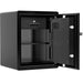 Barska FV Pro 600 Biometric Keypad Fire Resistant Safe - Door Wide Open