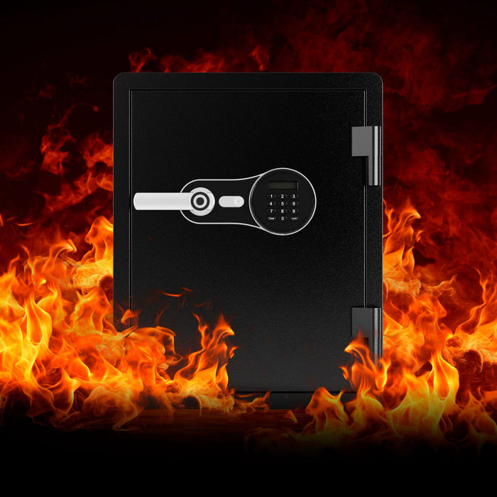 Barska FV Pro 600 Biometric Keypad Fire Resistant Safe - Fire Resistant