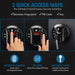 Barska HQ200 Biometric Digital Keypad Safe 3 Quick Access Ways