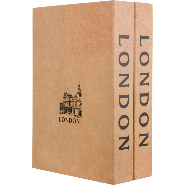 Barska London and London Dual Diversion Book Lock Box Body Side Profile Left