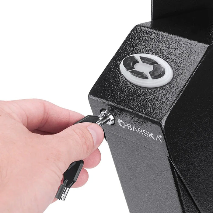 Barska Quick Access Keypad Handgun Desk Safe Body Emergency Keys