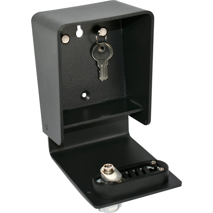 Barska Wall-Mounted Key Lock Box With Combination and Key Lock - Body Inner Profile with Keys