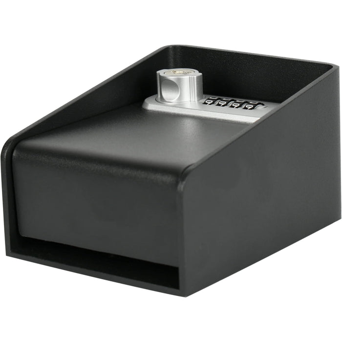 Barska Wall-Mounted Key Lock Box With Combination and Key Lock - Body Lower Side Profile