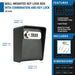 Barska Wall-Mounted Key Lock Box With Combination and Key Lock - Features