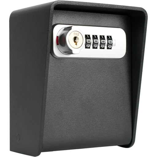 Barska Wall-Mounted Key Lock Box With Combination and Key Lock