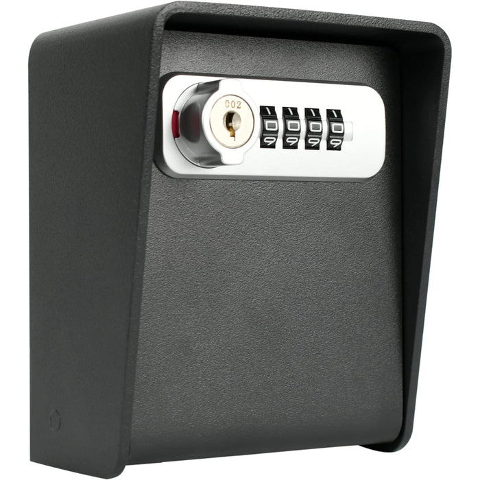 Barska Wall-Mounted Key Lock Box With Combination and Key Lock