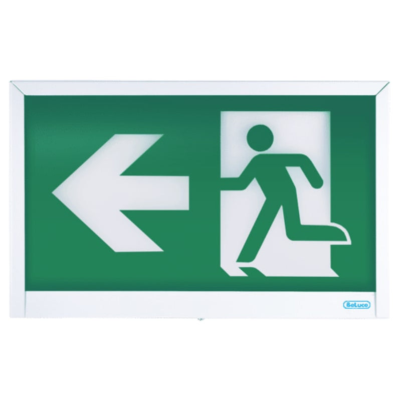 Dc Exit Beluce 120/347W Stella Series Running Man Universal AC/DC Exit Sign ...